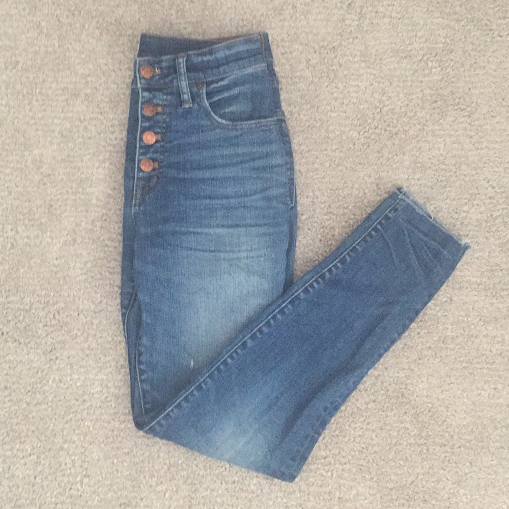 Madewell High Waist Skinny Jeans